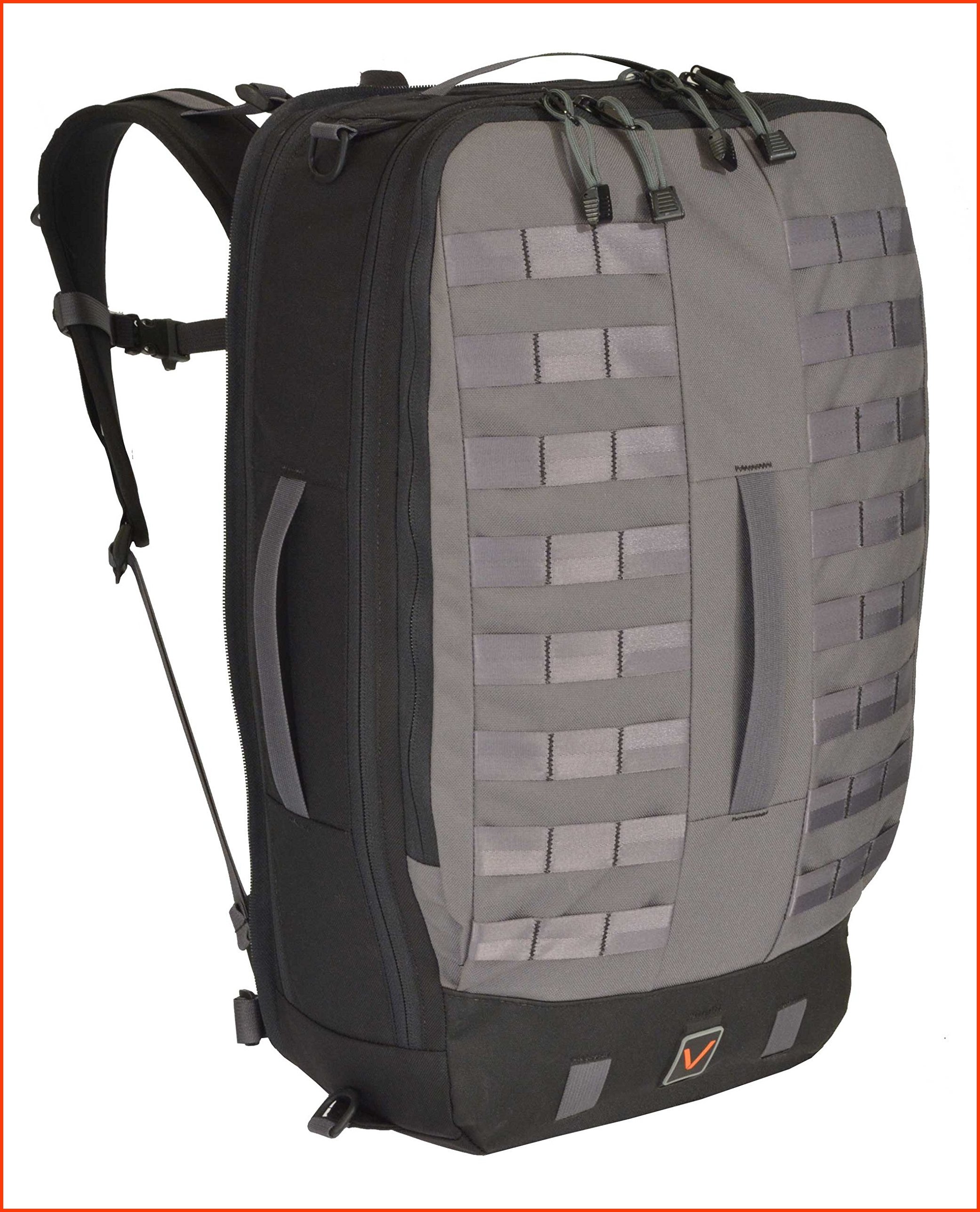 並行輸入品Velix Thrive 35 Convertible Travel Laptop Backpack Grey Mens Large VLX-THR35M-GRY-L
