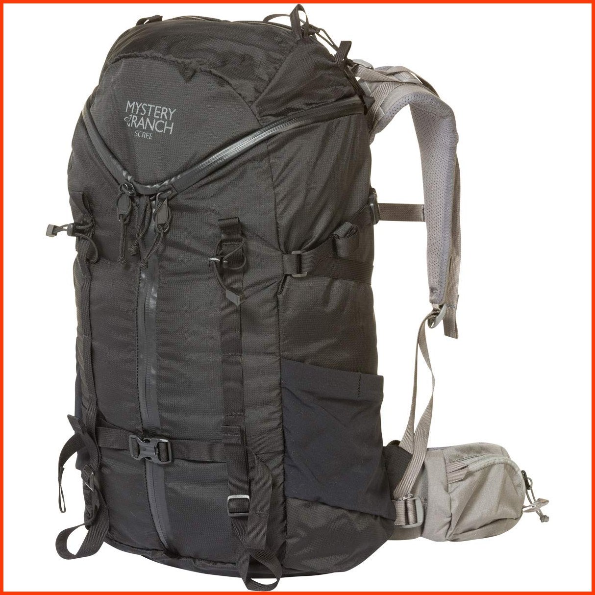 並行輸入品Mystery Ranch Scree 32 Backpack - Mid-Size Technical Daypack Black LXL