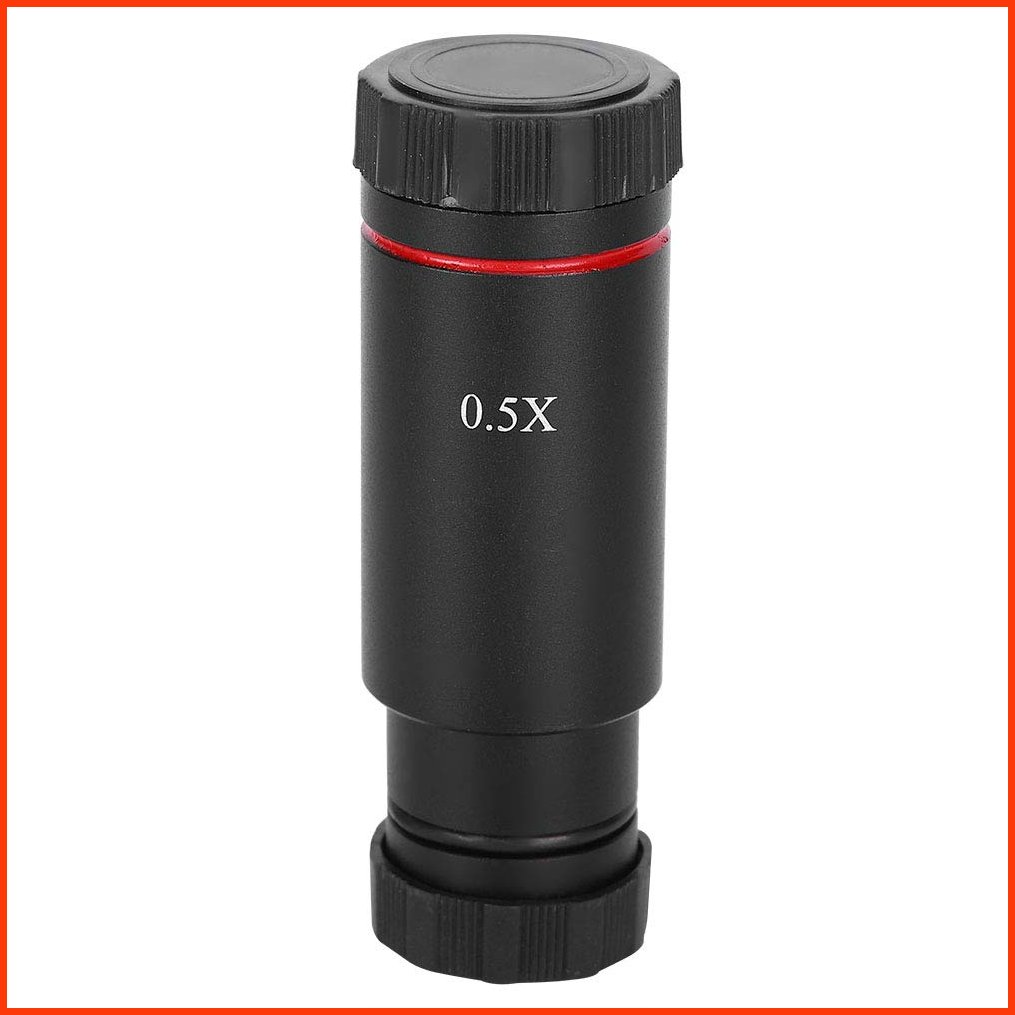 並行輸入品0.5X Microscope Camera Adapter Lens C Mount Reduction Lens for Electronic Eyepiece CCD Camera 25mm