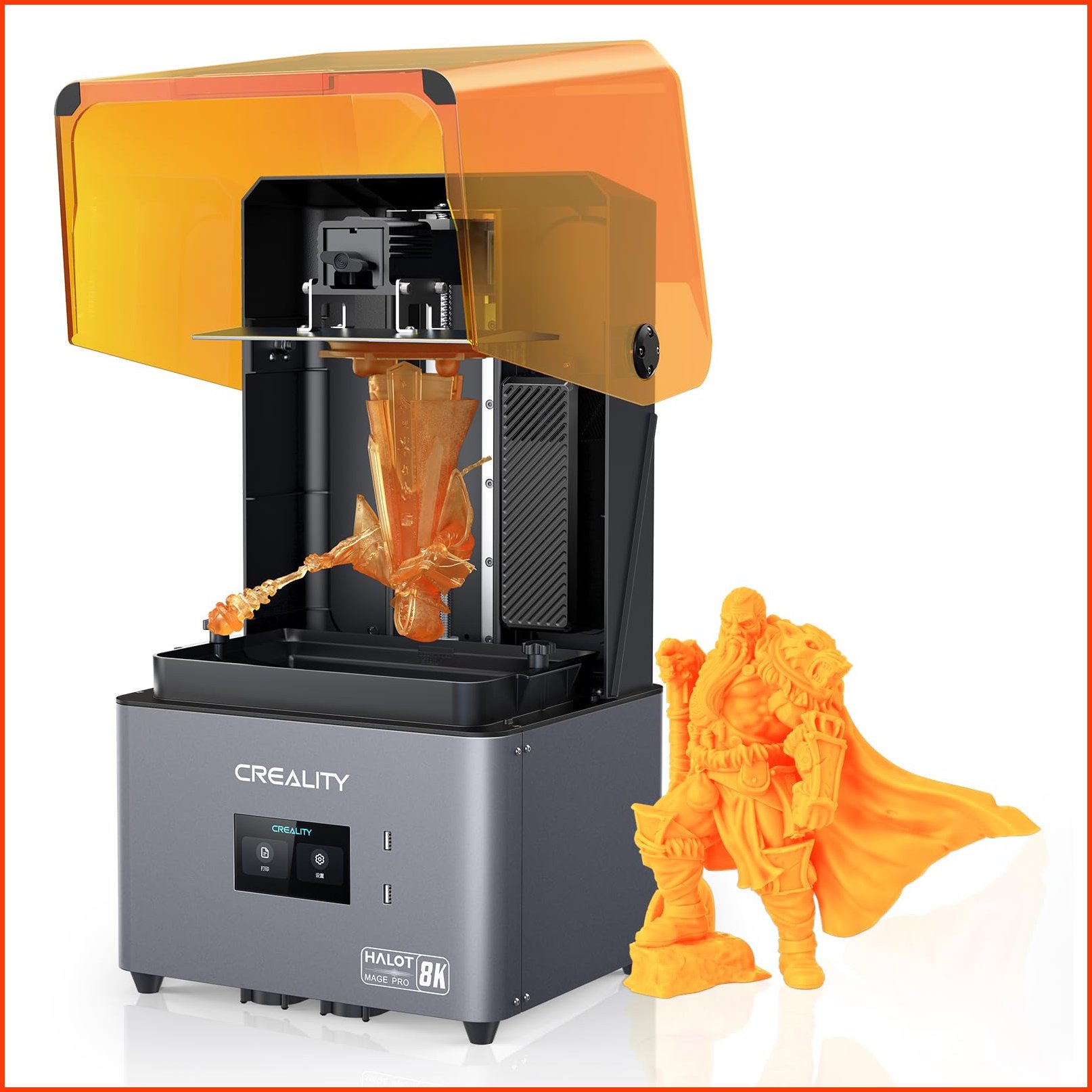 並行輸入品Creality Halot-mage Pro Resin 3D Printer 170mmh Hyper-Speed 8K Resin Printing 10.3 LCD Screen Dual Z-axis Ra