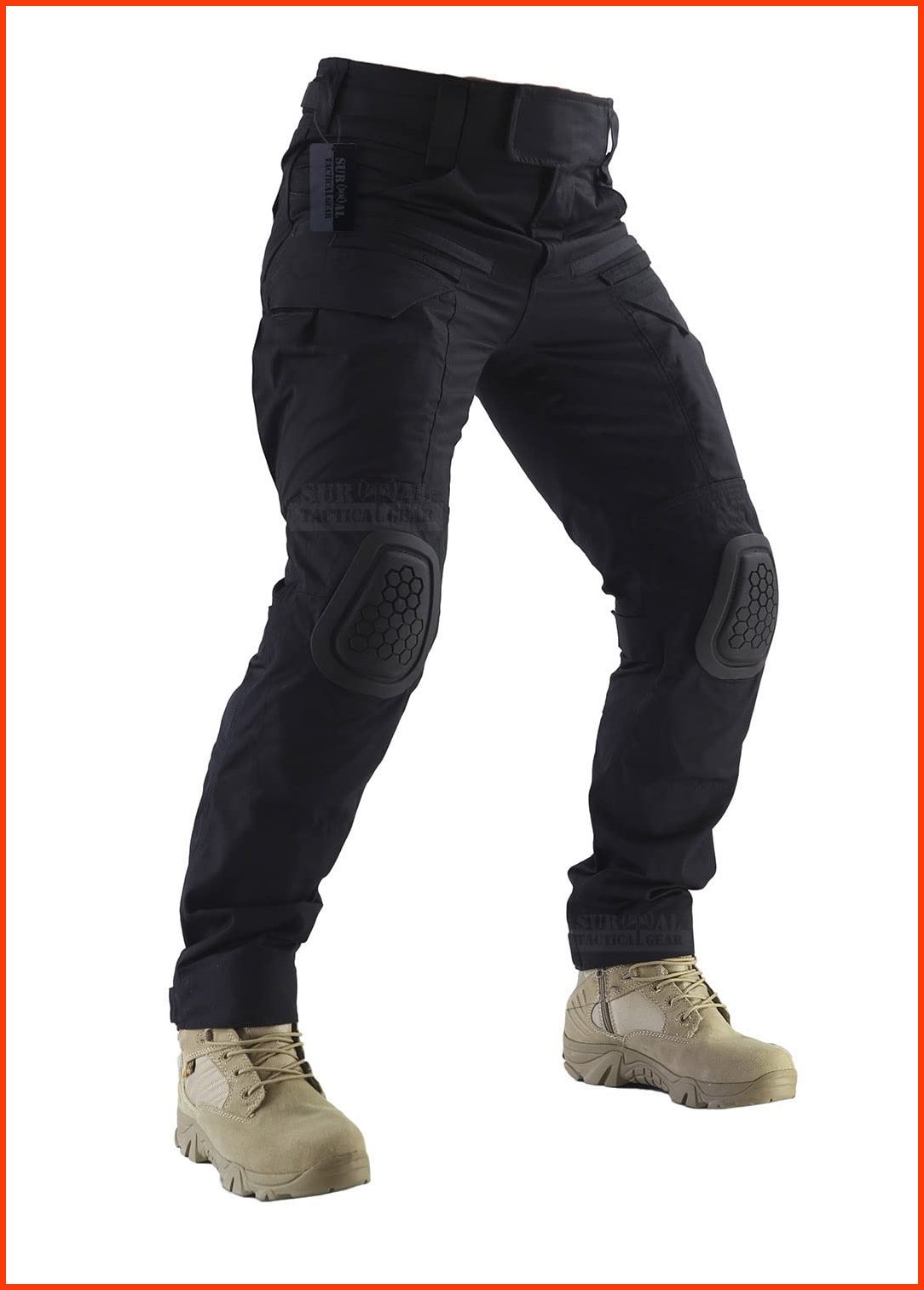 並行輸入品ZAPT Combat Pants Mens Airsoft Paintball Tactical Pants with Knee Pads Hunting Camouflage Military Trousers