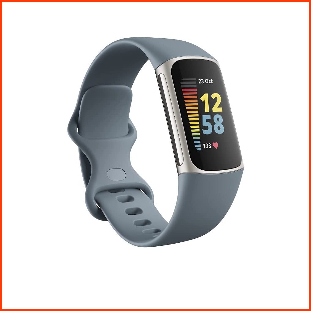 並行輸入品Fitbit Charge 5 Advanced Fitness Health Tracker with Built-in GPS Stress Management Tools Sleep Tracking 2