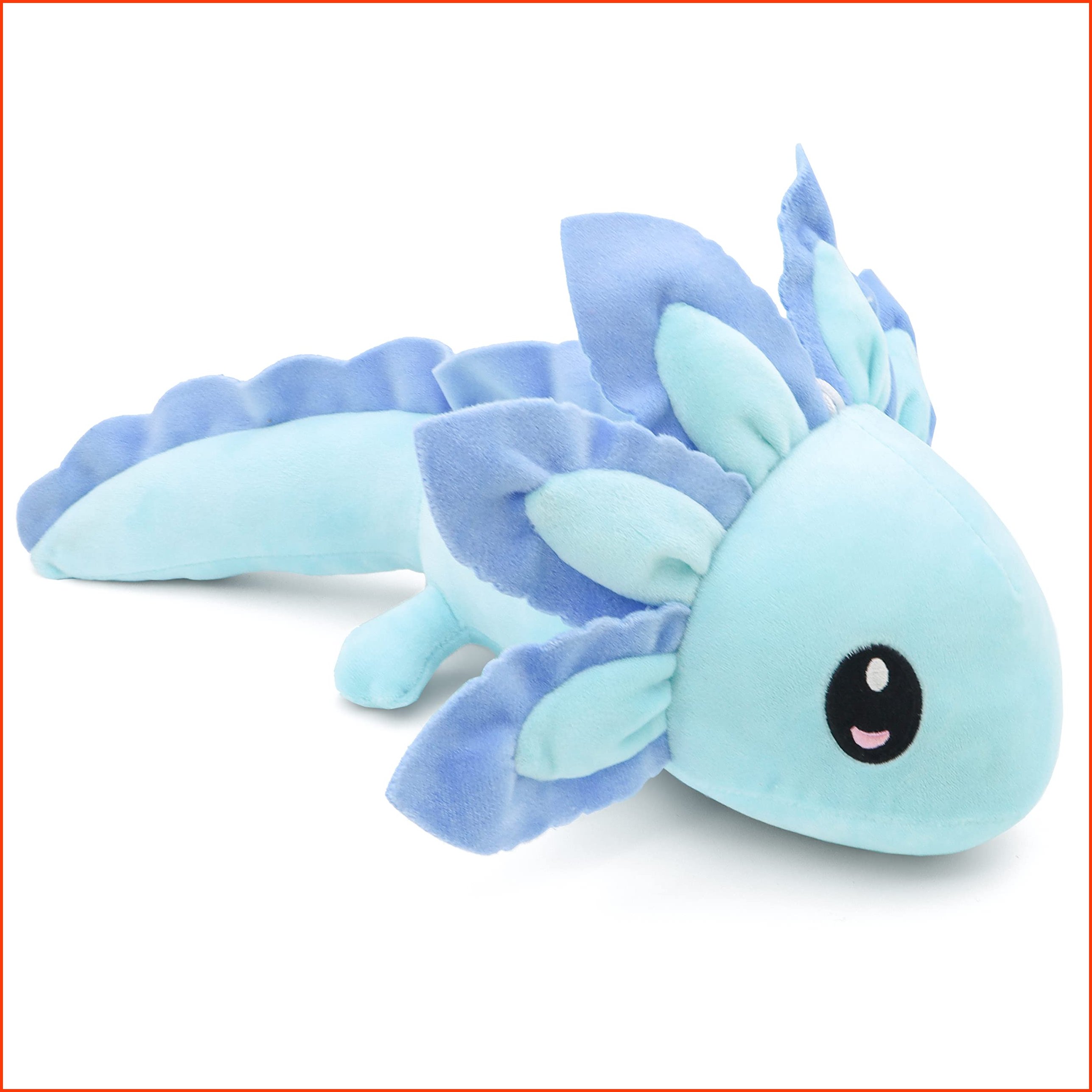 並行輸入品Axolotl Plush ToySoft Cute Axolotl Stuffed Animal Salamander Axolotl Plush Doll Gifts for Boys Girls Blue