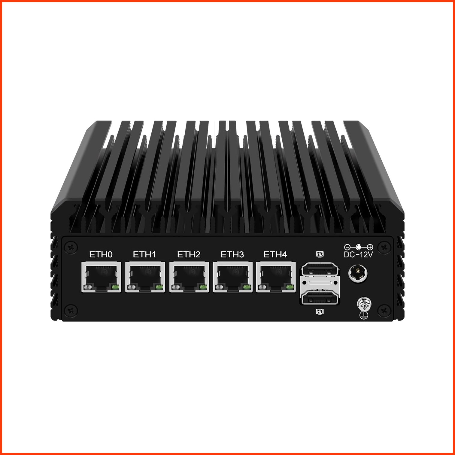 並行輸入品Micro Firewall Appliance Mini PC VPN Router PC インテル Alder Lake-N 12th Gen N100 HUNSN RJ37 5 x 2.