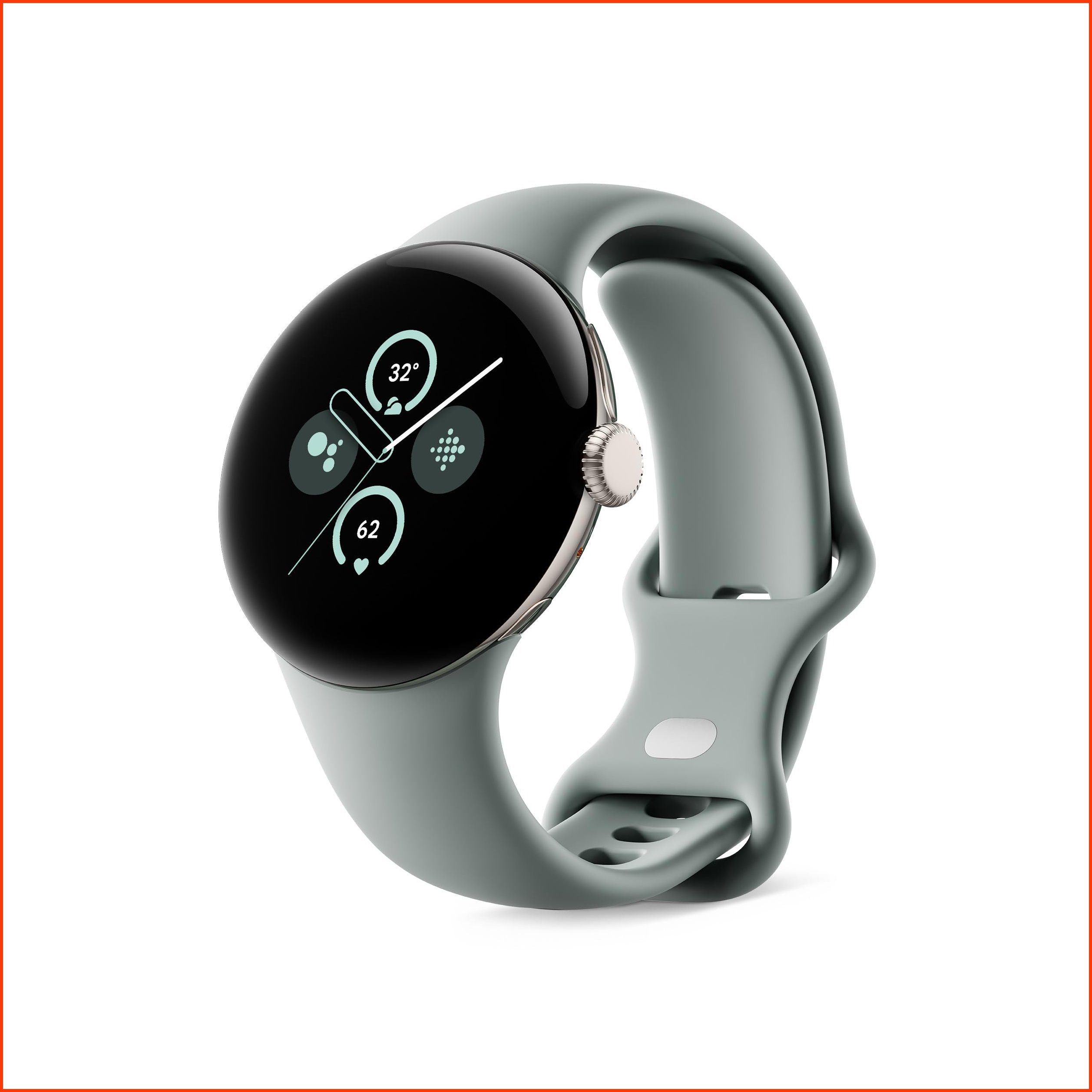 並行輸入品Google Pixel Watch 2 with the Best of Fitbit and Google - Heart Rate Tracking Stress Management Safety Featu