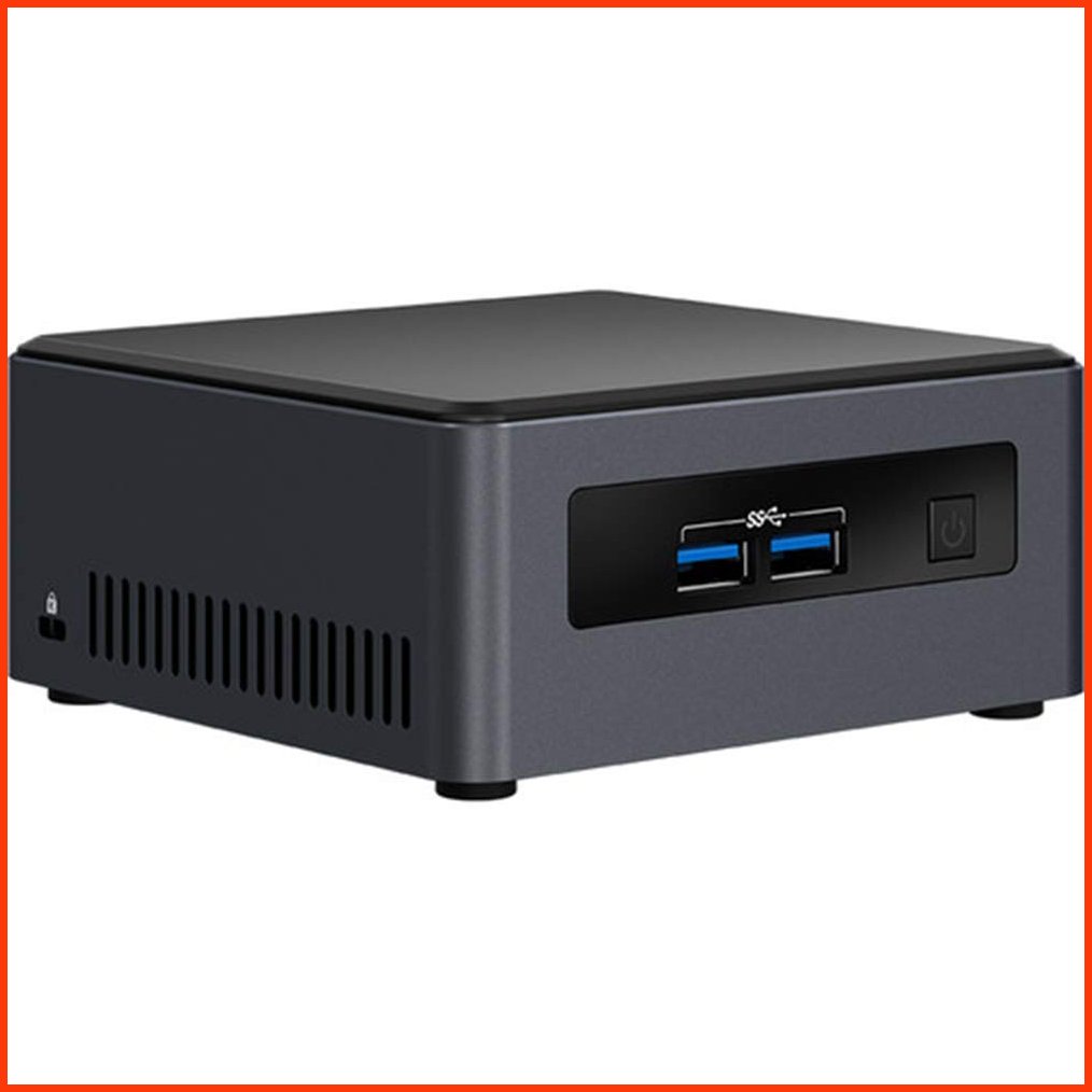 並行輸入品Intel NUC NUC7I3DNH1E Home Business Mini Desktop i3-7100U 2-Core 4GB RAM 256GB PCIe SSD 1TB HDD 2.5 H