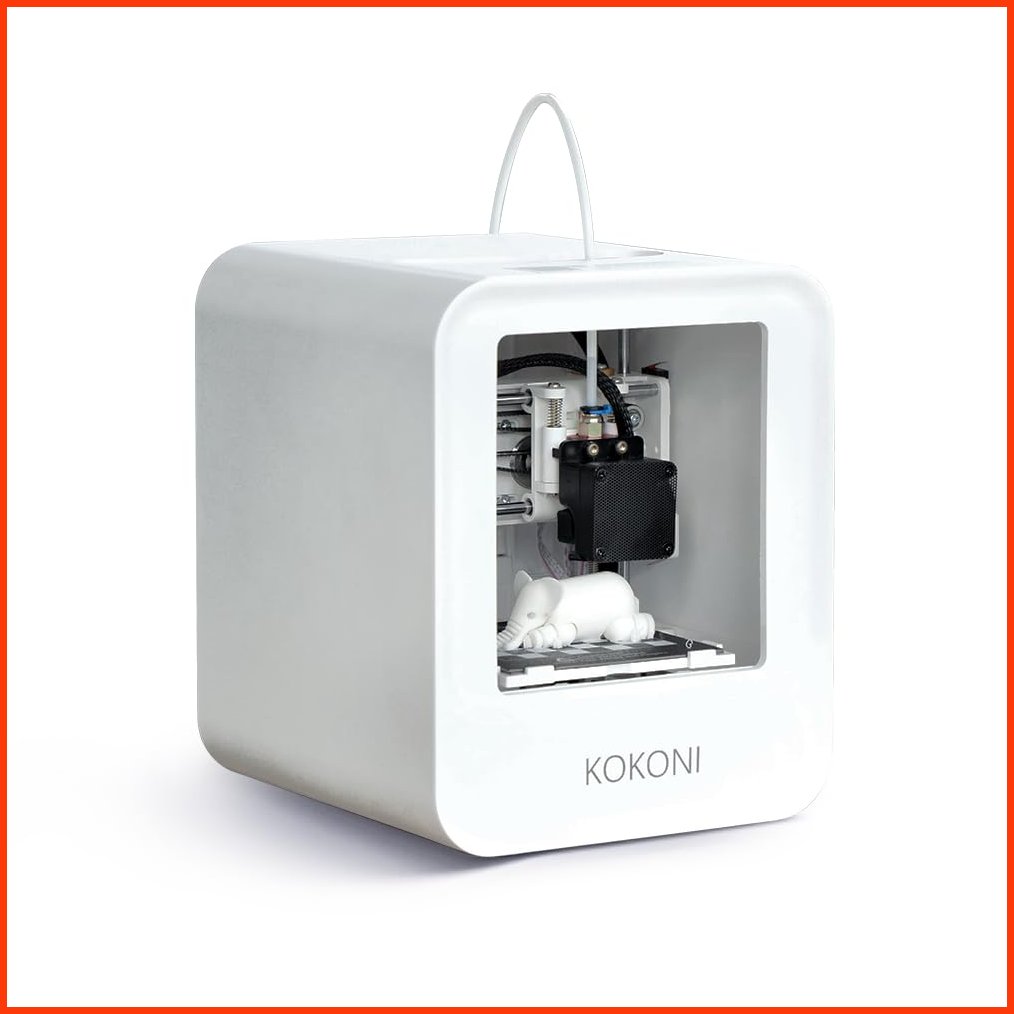 並行輸入品KOKONI EC1 3D Printer Fully Assembled Plug and Play Wireless Control 3D Printer for Kids Beginners Parent