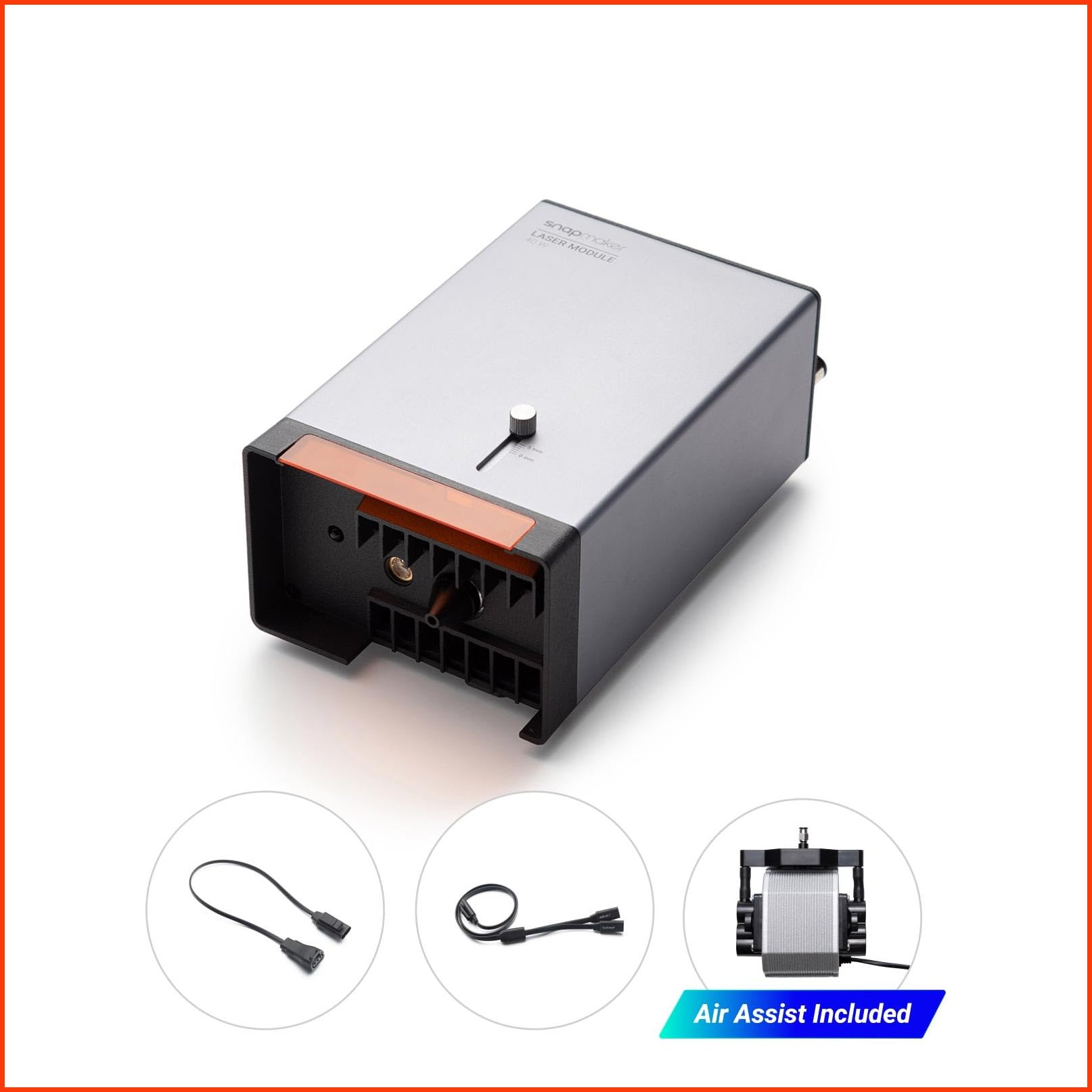 並行輸入品Snapmaker 40W Laser Module with Air Assist for Snapmaker 2.0 A350TA350A250TA250F350F250 3D Printer 40W L