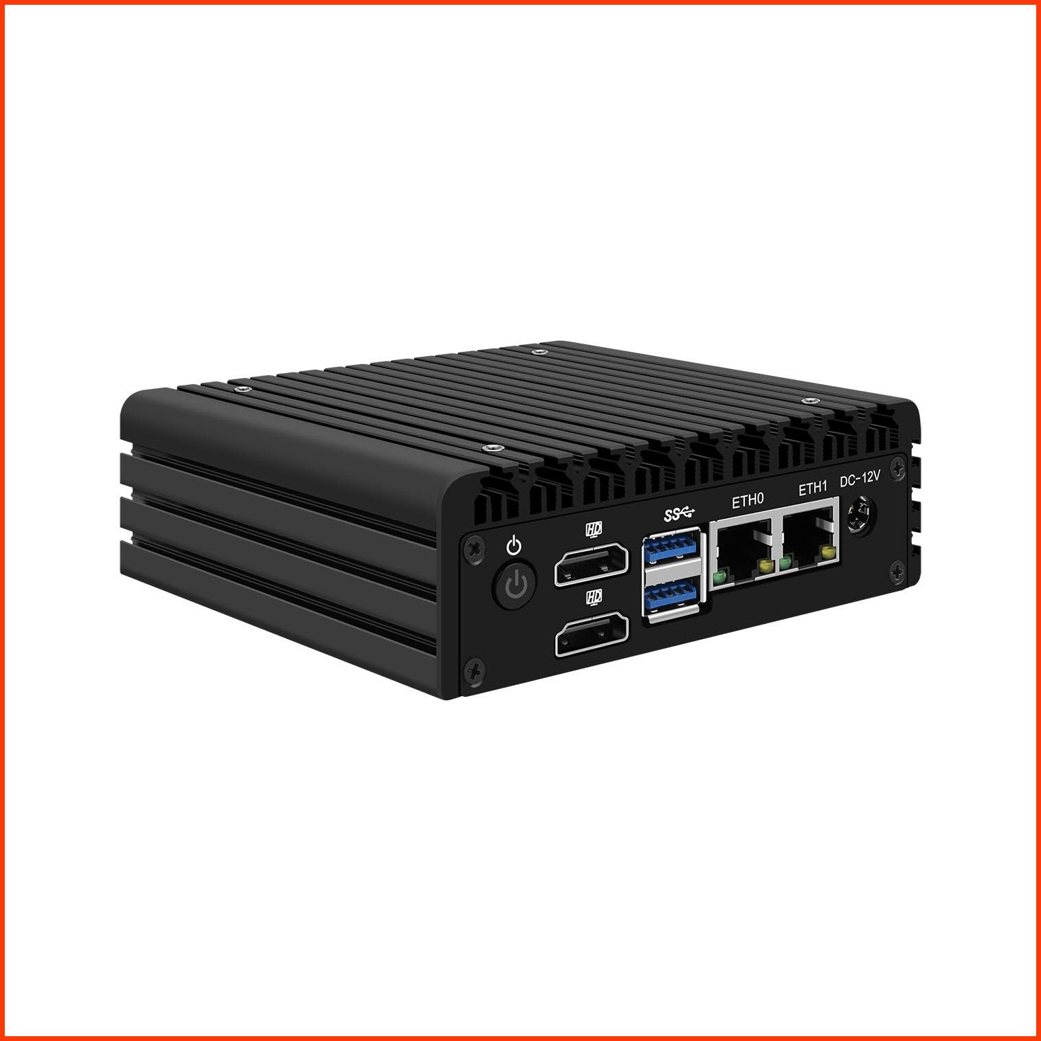 並行輸入品HUNSN Micro Firewall Appliance Mini PC pFsense Mikrotik OPNsense VPN Router PC インテル N100 RJ56